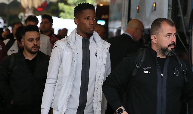 TRABZONSPOR KAFİLESİ GAZİANTEP'TE