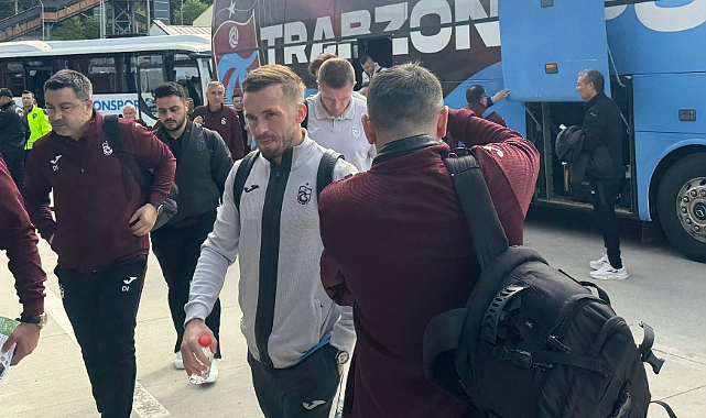 TRABZONSPOR KAFİLESİ İSTANBUL'A GİTTİ