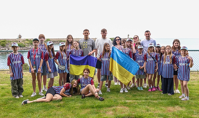 ZUBKOV, SİKAN VE BATAGOV UKRAYNALI ÇOCUKLARLA BİR ARAYA GELDİ