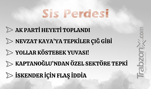 01.06.2025 SİS PERDESİ