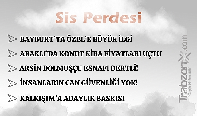 15.06.2025 SİS PERDESİ