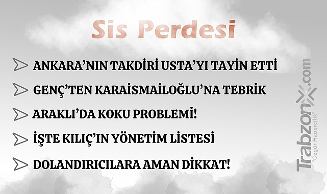 18.06.2025 SİS PERDESİ