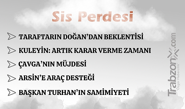 30.06.2025 SİS PERDESİ