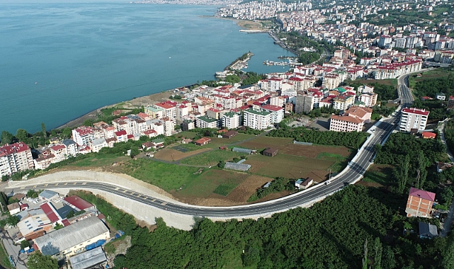 AKÇAABAT'TA BAYRAM ÖNCESİ ULAŞIMA NEFES