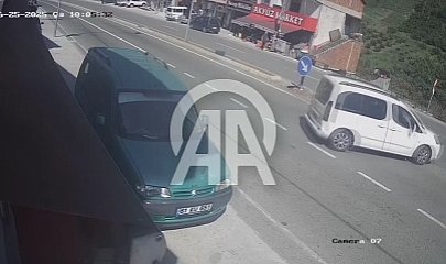 AKÇAABAT'TA KORKUTAN KAZA