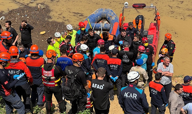 AKÇAABAT'TA SELDE KAYBOLAN KİŞİNİN CANSIZ BEDENİNE ULAŞILDI