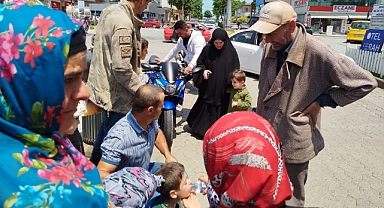 ARAKLI'DA KORKUTAN KAZA: 1 YARALI