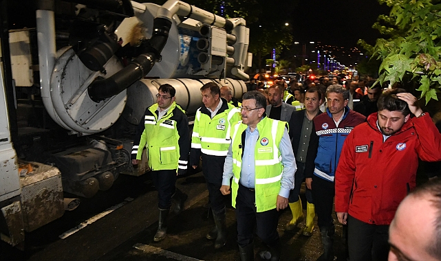 BAŞKAN GENÇ: “548 PERSONEL VE 165 ARAÇLA SAHADAYIZ”