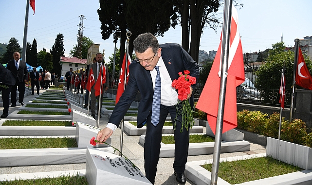 BAŞKAN GENÇ: “BU TOPRAKLAR ŞEHİTLERİMİZİN EMANETİDİR”