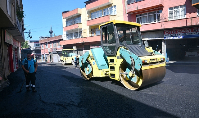 BAŞKAN KAYA SANAYİ ESNAFININ YOL SORUNUNU ÇÖZDÜ