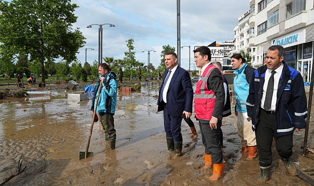 BAŞKAN KAYA: YARALARI SARMAK İÇİN ÇALIŞIYORUZ
