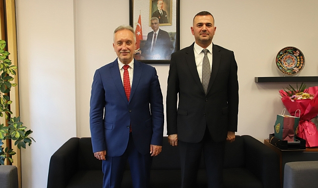 BAŞKAN SİVRİKAYA'DAN TOPSAKAL'A ZİYARET