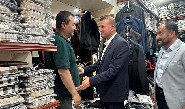 BAŞKAN SİVRİKAYA ESNAF ZİYARETİNDE