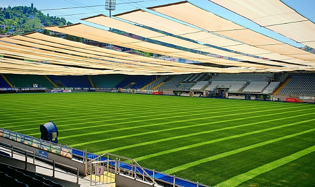 DİDİ STADYUMU GÜNEŞTEN KORUNUYOR