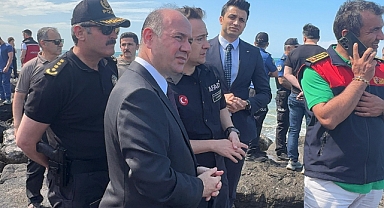 EKİPLER DENİZDE KAYBOLAN ÇOCUK İÇİN SEFERBER