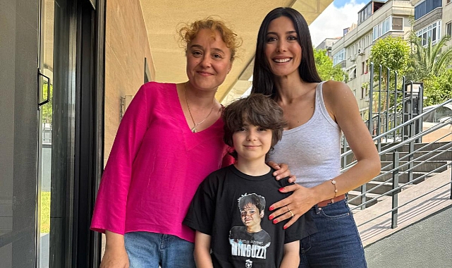 GÖZDE ATASOY VE GENÇ OYUNCUDAN ANLAMLI ZİYARET