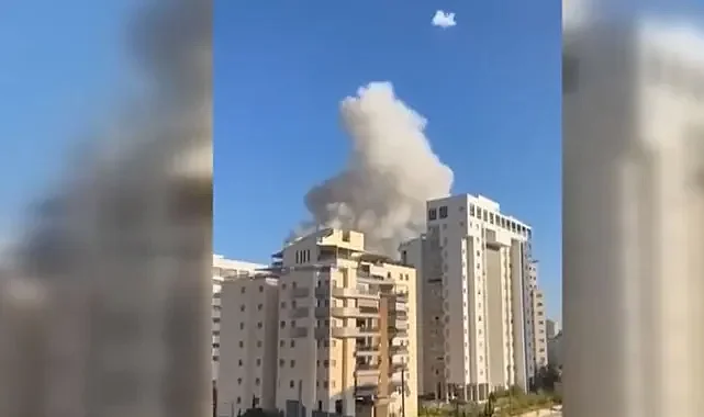 İRAN TEL AVİV'E FÜZE YAĞDIRDI