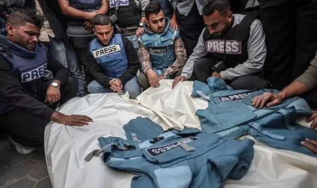 İŞTE İSRAİL'İN ÖLDÜRDÜĞÜ GAZETECİ SAYISI!