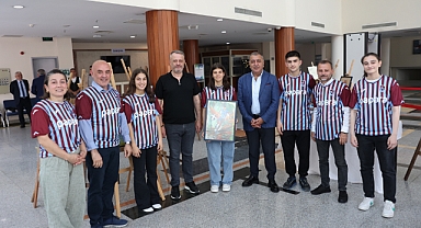 KARAMAN VE KÖZ ÖĞRENCİLERLE BULUŞTU