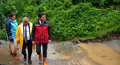 KAYA MAHALLELERDE İNCELEMELERDE BULUNDU 