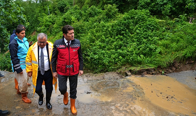 KAYA MAHALLELERDE İNCELEMELERDE BULUNDU