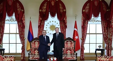 KRİTİK GÖRÜŞME... ERDOĞAN, PAŞİNYAN'I KABUL ETTİ