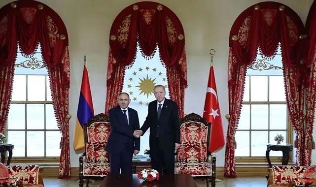 KRİTİK GÖRÜŞME... ERDOĞAN, PAŞİNYAN'I KABUL ETTİ