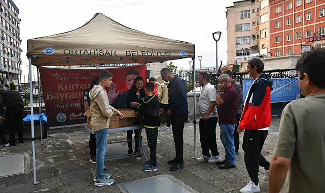 ORTAHİSAR BELEDİYESİ, BAYRAMIN SEVİNCİNİ YAŞATIYOR