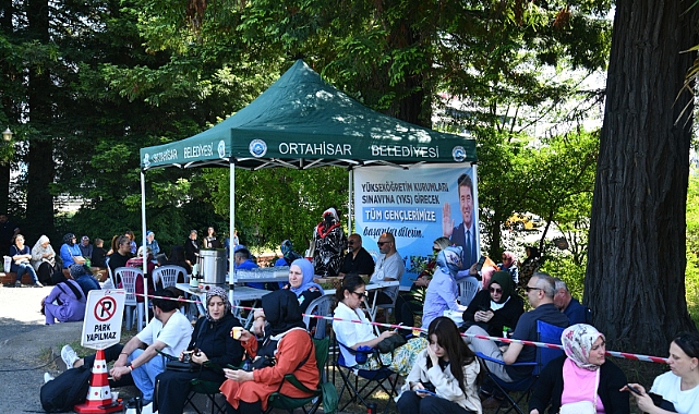 ORTAHİSAR, YKS’YE GİREN ÖĞRENCİ VE AİLELERİNİN YANINDA!