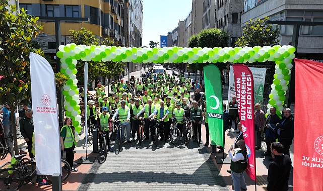 PEDALLAR SAĞLIK İÇİN ÇEVRİLDİ