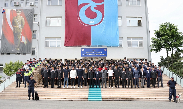 TRABZONSPOR'DAN İL JANDARMA KOMUTANLIĞINA ZİYARET