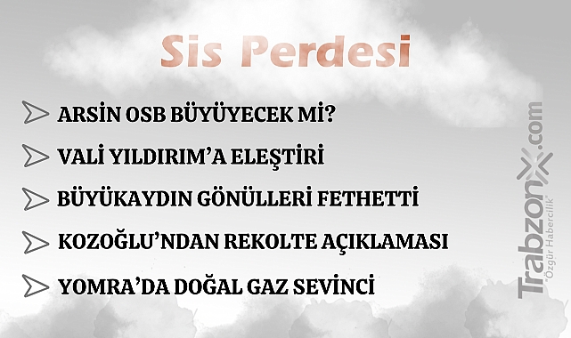 07.07.2025 SİS PERDESİ