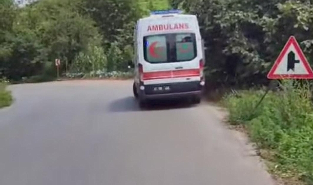 ARAKLI'DA TALİHSİZ OLAY: YAŞLI ADAM UÇURUMA YUVARLANDI!