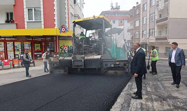 BAŞKAN BİLGİN: ARSİN'İ GÜZELLEŞTİRMEYE DEVAM EDİYORUZ