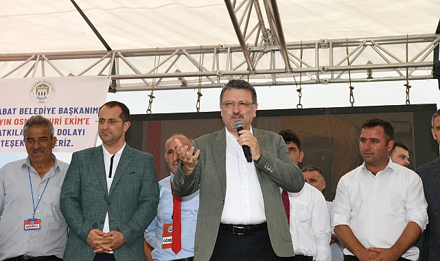 BAŞKAN GENÇ'TEN YOL SÖZÜ