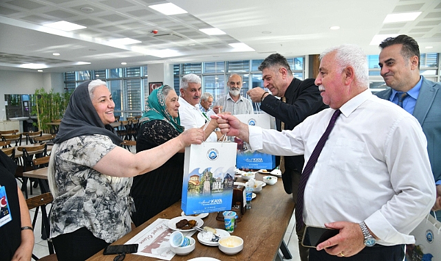 BAŞKAN KAYA, AZERBAYCAN'DAN GELEN ŞEHİT AİLELERİNİ AĞIRLADI