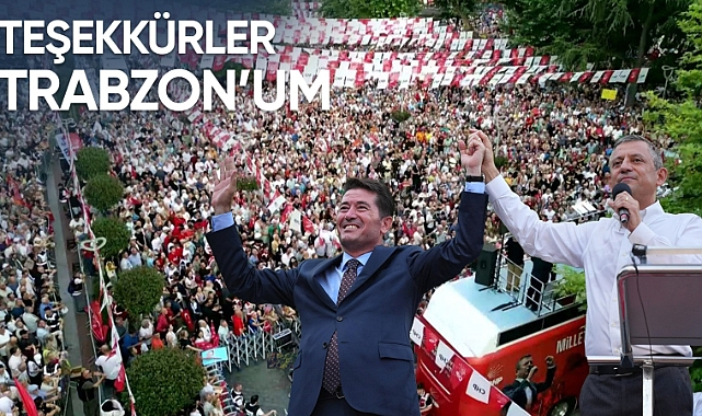 BAŞKAN KAYA'DAN HEMŞEHRİLERİNE MİTİNG TEŞEKKÜRÜ