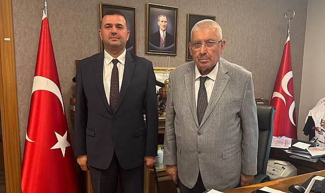 BAŞKAN SİVRİKAYA MHP GENEL MERKEZİNDE