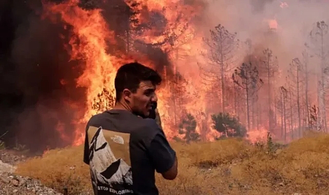 BURSA'DAKİ YANGIN KONTROL ALTINA ALINDI