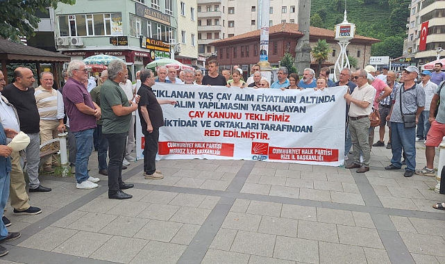 ÇAYDA SÖMÜRÜYE SON: ÇAY KANUNU ÇIKARILSIN!