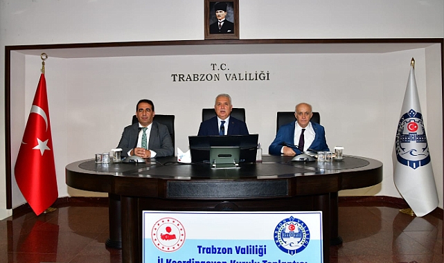 İL KOORDİNASYON KURULU TOPLANTISINDA YATIRIMLAR MASAYA YATIRILDI