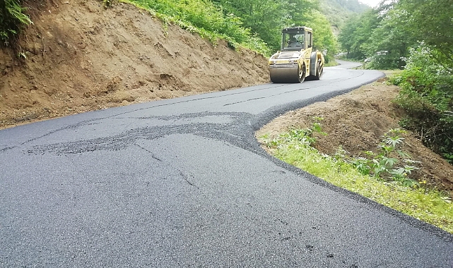 KOZLUCA ASFALTLA BULUŞTU