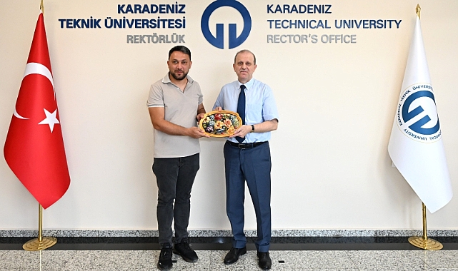 TRABZON KENT KONSEYİ ENGELLİ MECLİSİNDEN REKTÖR ÇUVALCI'YA ZİYARET