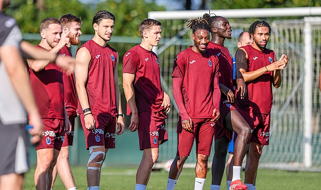 TRABZONSPOR ÇALIŞMALARINA DEVAM EDİYOR