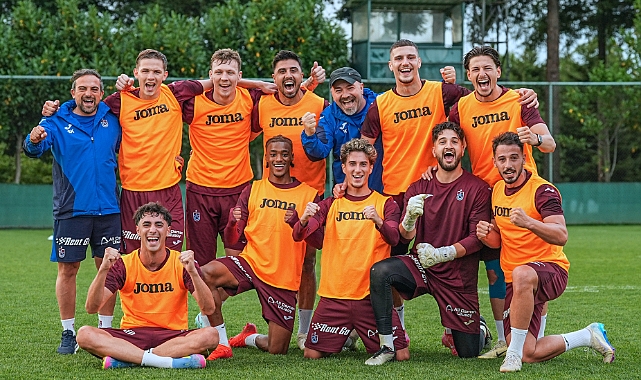 TRABZONSPOR'DA NEŞELİ İDMAN... MORALLER TAVAN YAPTI