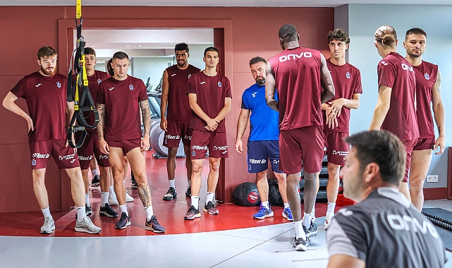 TRABZONSPOR ERZURUM'DA ÇALIŞMALARINI TAMAMLADI