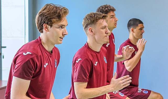 TRABZONSPOR SALONDA ÇALIŞTI