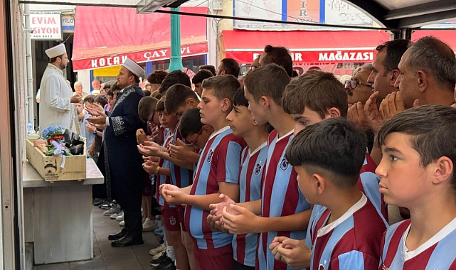 TRABZONSPORLU MİNİK GÖRKEM'E SON GÖREV