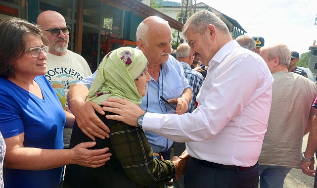 VALİ ERGÜN ARHAVİ'DE İNCELEMELERDE BULUNDU