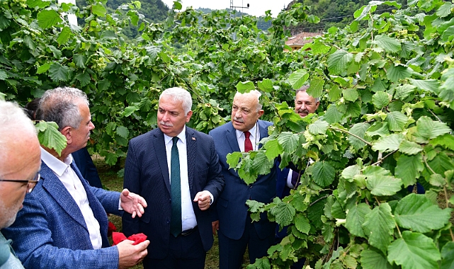 VALİ YILDIRIM: TRABZON'DA REKOLTEYİ ARTIRMALIYIZ
